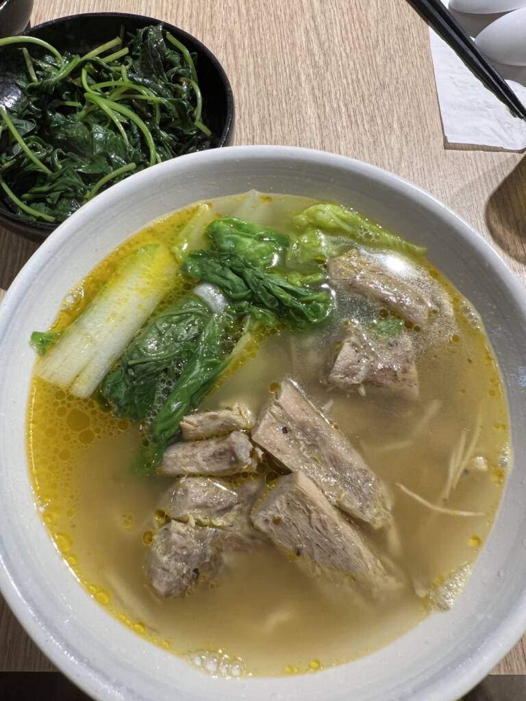 清燉素牛肉麵