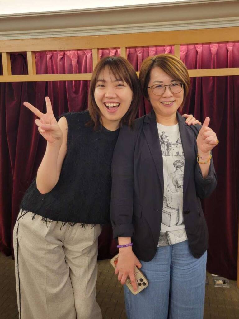 活力滿滿的Cha Cha老師