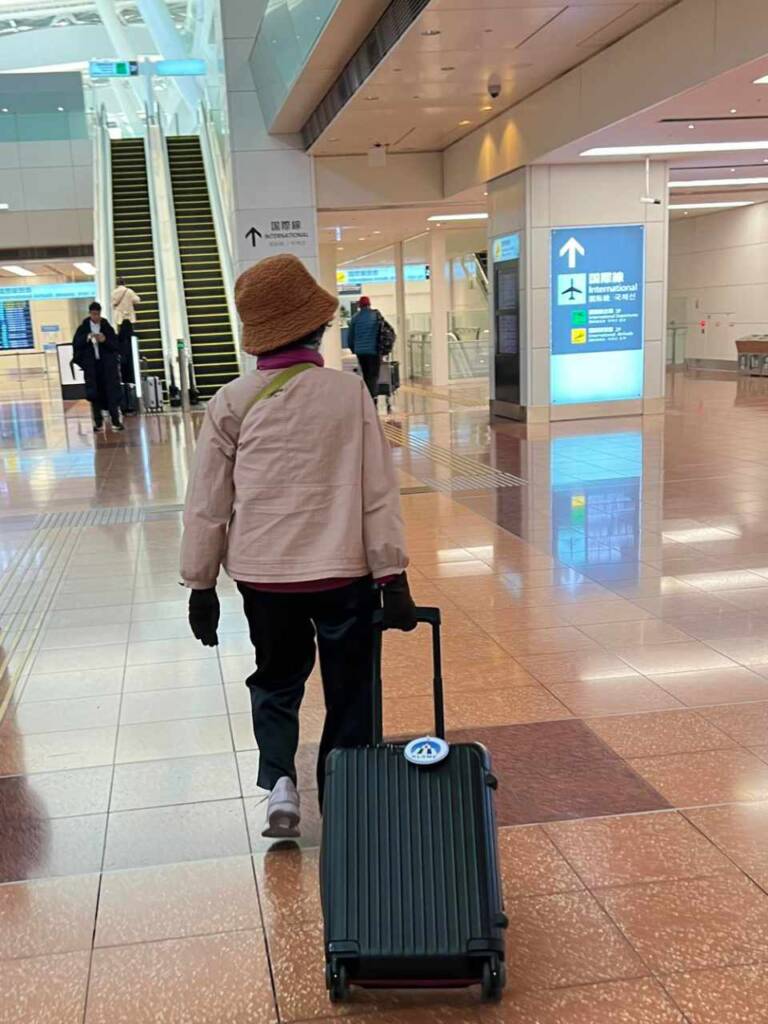 從下飛機就開始驗收運動的成果～