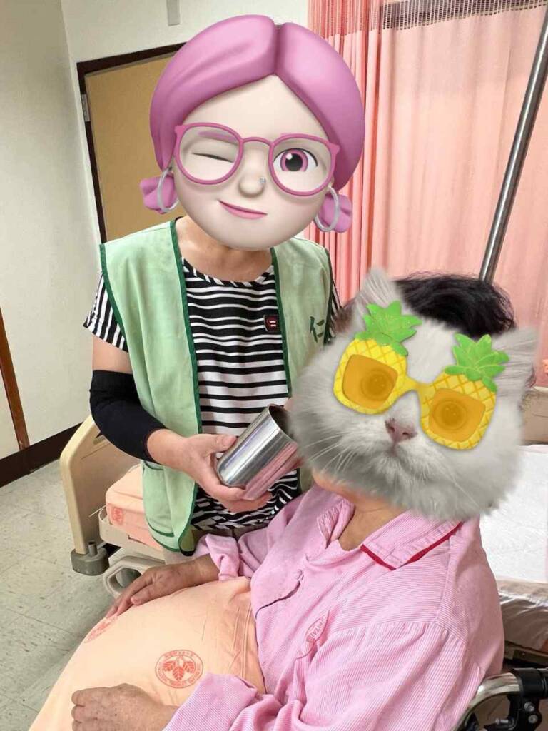 探望住院的二舅媽,她對O卡桑木耳露讚不絕口