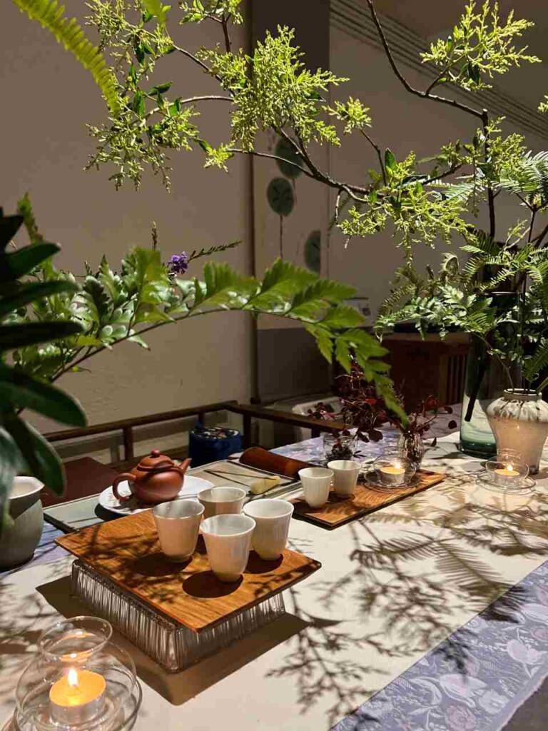 茶湯的滋味，需要清楚、放鬆來體會