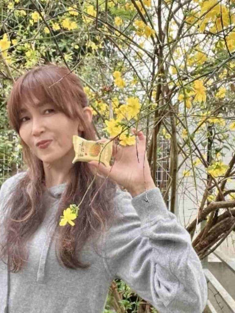 工藤靜香也了解燕窩能滋陰潤肺、養顏美容，來台灣必到迪化街選購！