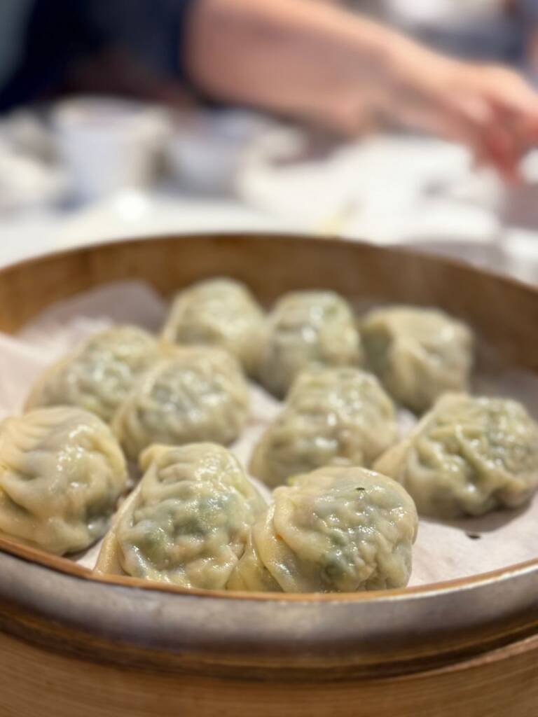 申浦尚宴的素蒸餃極好吃