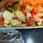 烤的時候記得每5分鐘拌一下，免得燒焦。