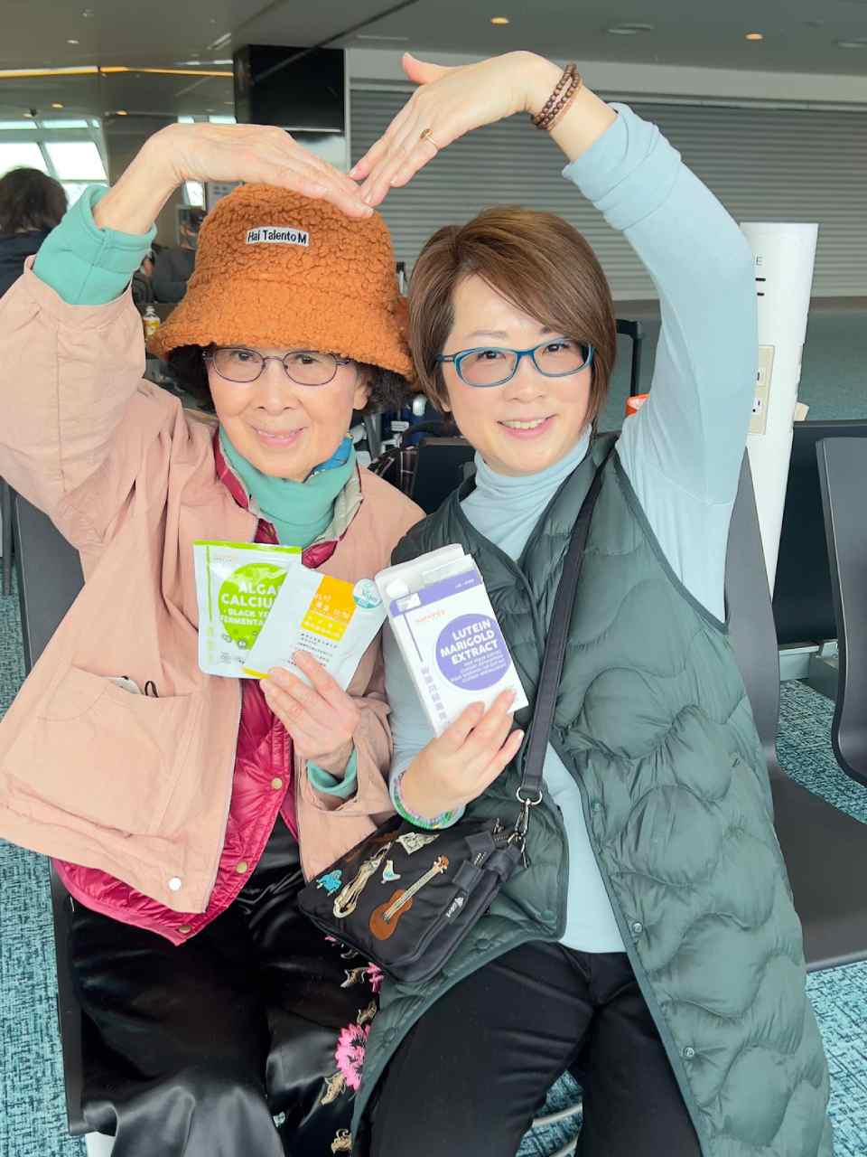 沒有辦法就近照顧媽媽,我只好買對的保健品 #Naturgy,照顧媽媽的健康。