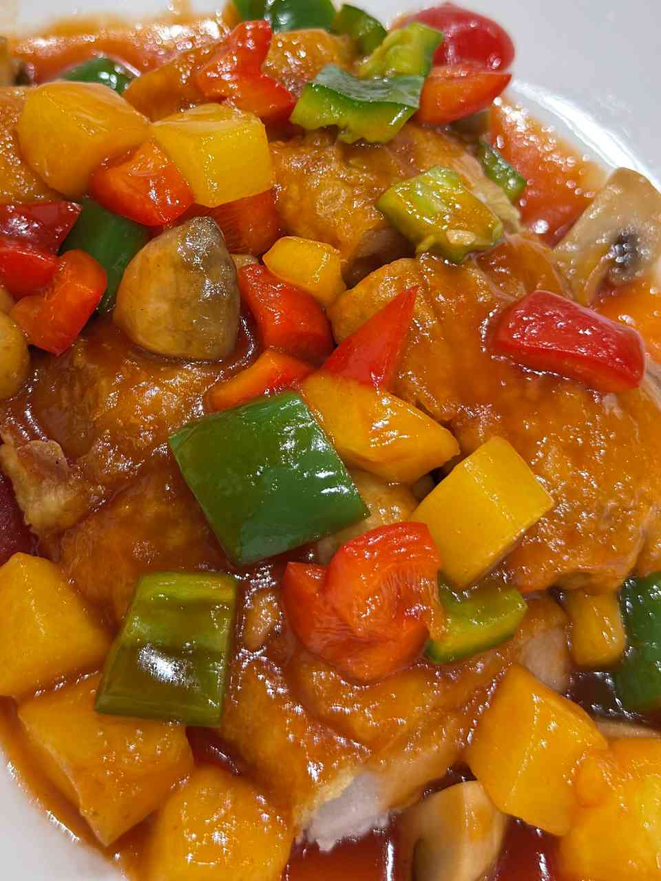 禾花素食 - 糖醋芋柳