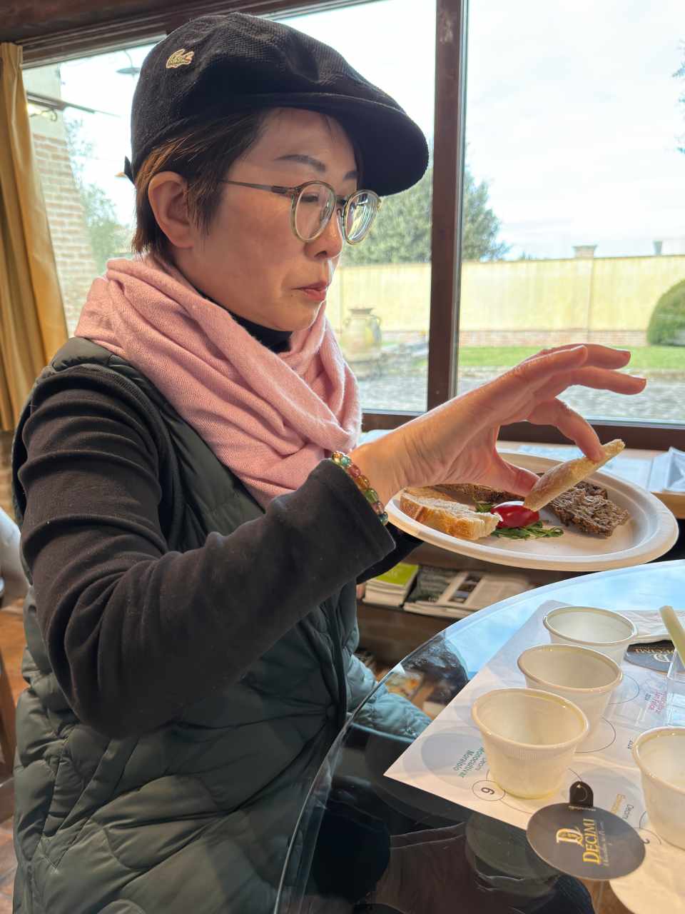 在DECIMI學習到橄欖油不是生飲,而是要融入生活做為pairing搭餐使用